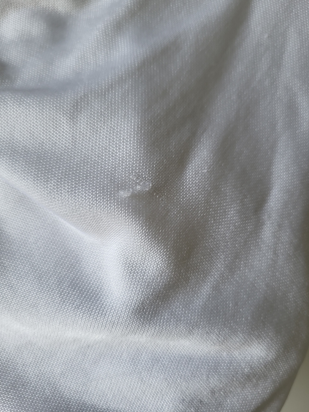 T by Alexander Wang White Draped Side-Ruched Short Sleeve Bodycon Tee Dress - Picture 8 of 12
